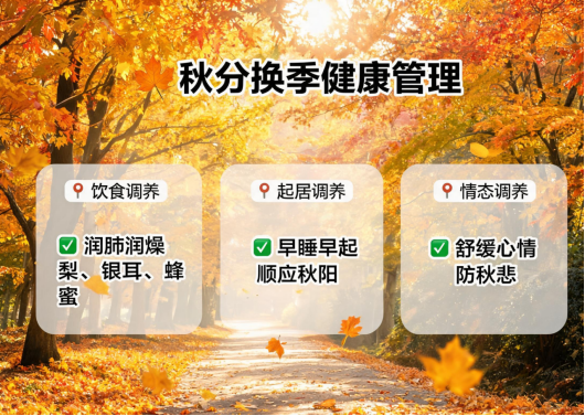 秋季换季健康管理：身体发出的"小信号"别忽视
