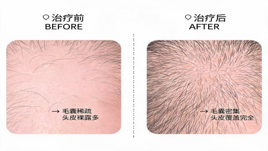 头皮微针治疗脱发的机制与效果